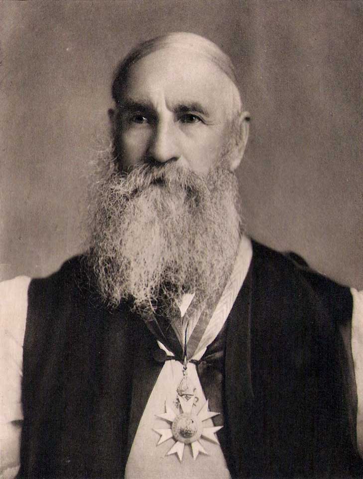 A formal portrait of The Most Reverend Robert Machray, taken near the end of his life.