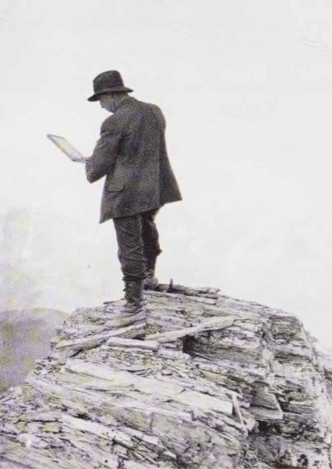 A. Y. Jackson, Resplendent, B.C., 1914. Photo by John Monroe.