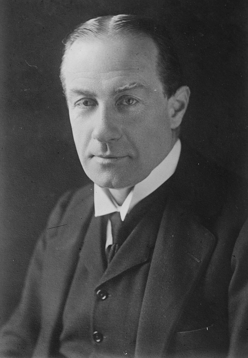 The Right Honourable The Earl Baldwin of Bewdley, KG PC PC (Can) JP FRS. Portrait by Walter Stoneman, 1920