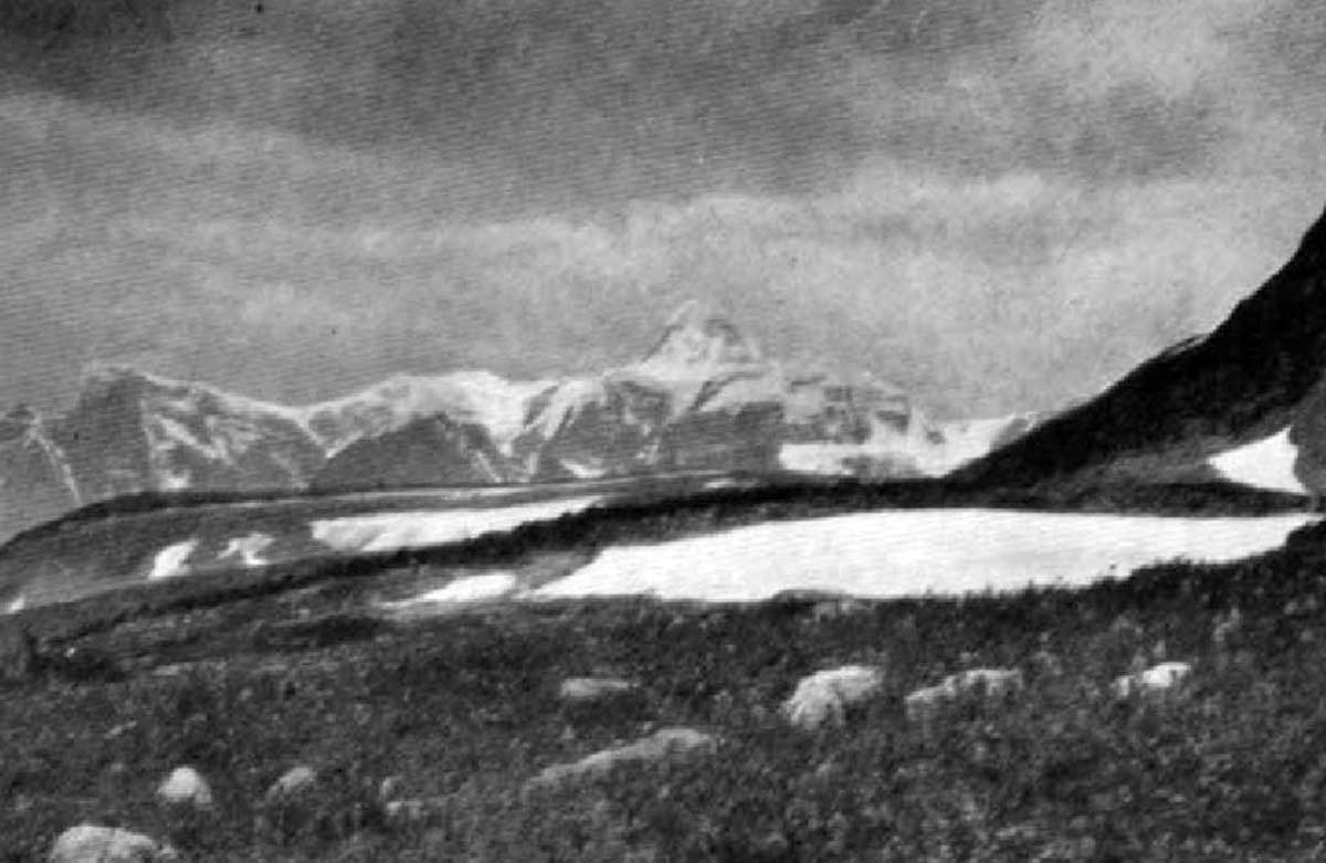 Mt. Alexander six mile distant. 
Photo: Samuel Prescott Fay, 1913