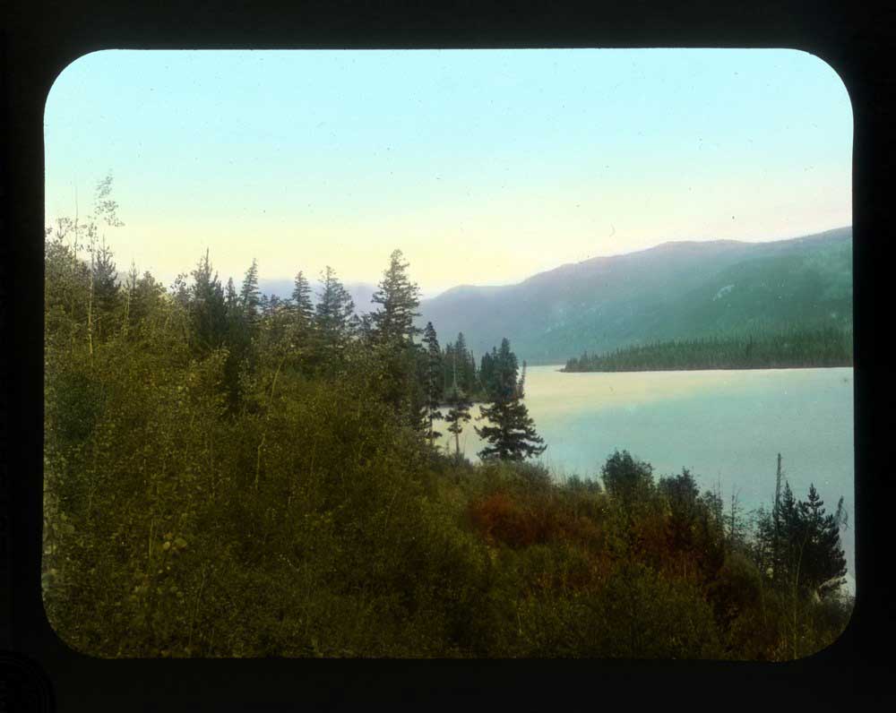 Yellowhead Lake looking east.
Photo: Mary Schäffer, 1908