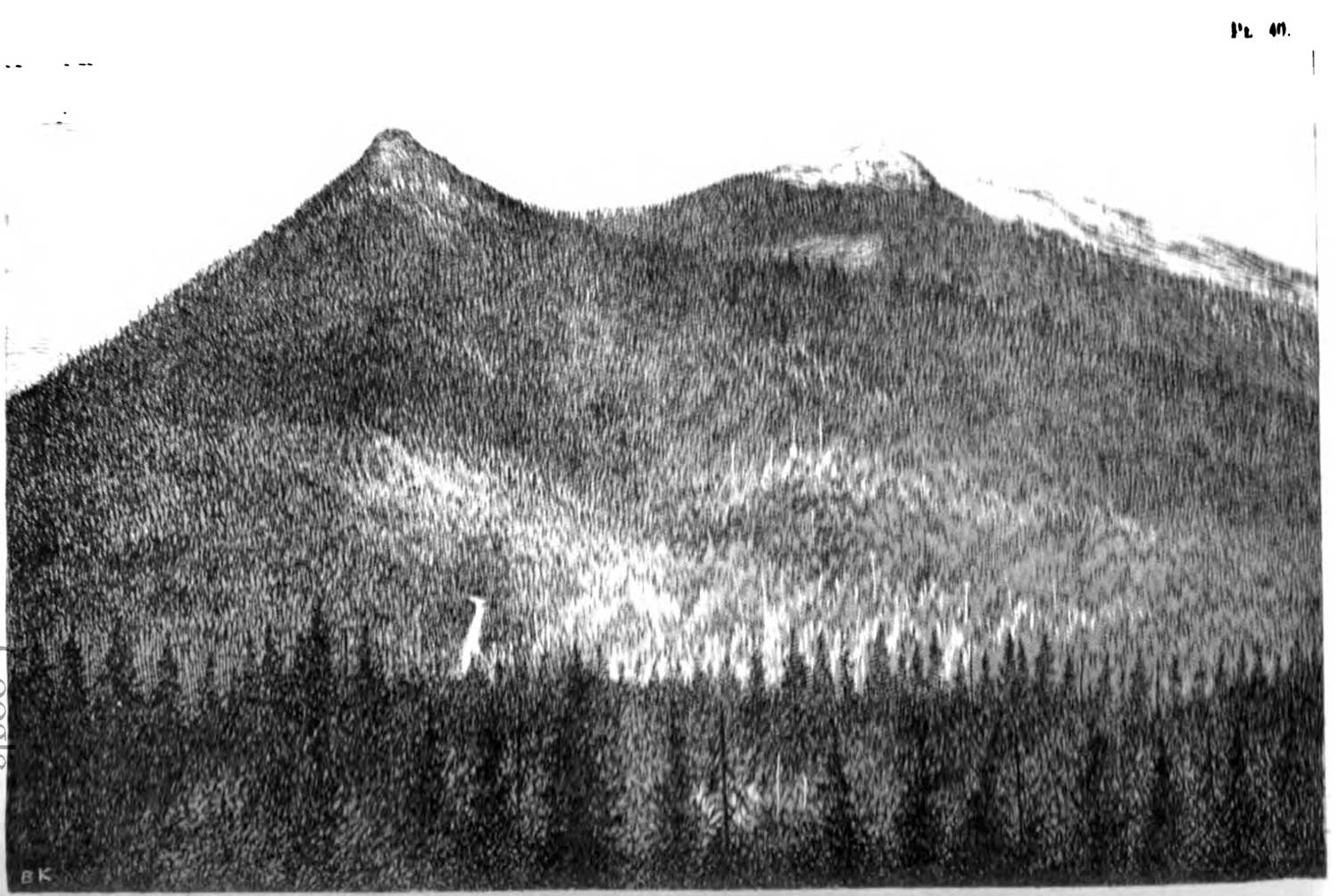 Mount Cheadle. George Monro Grant, plate 40