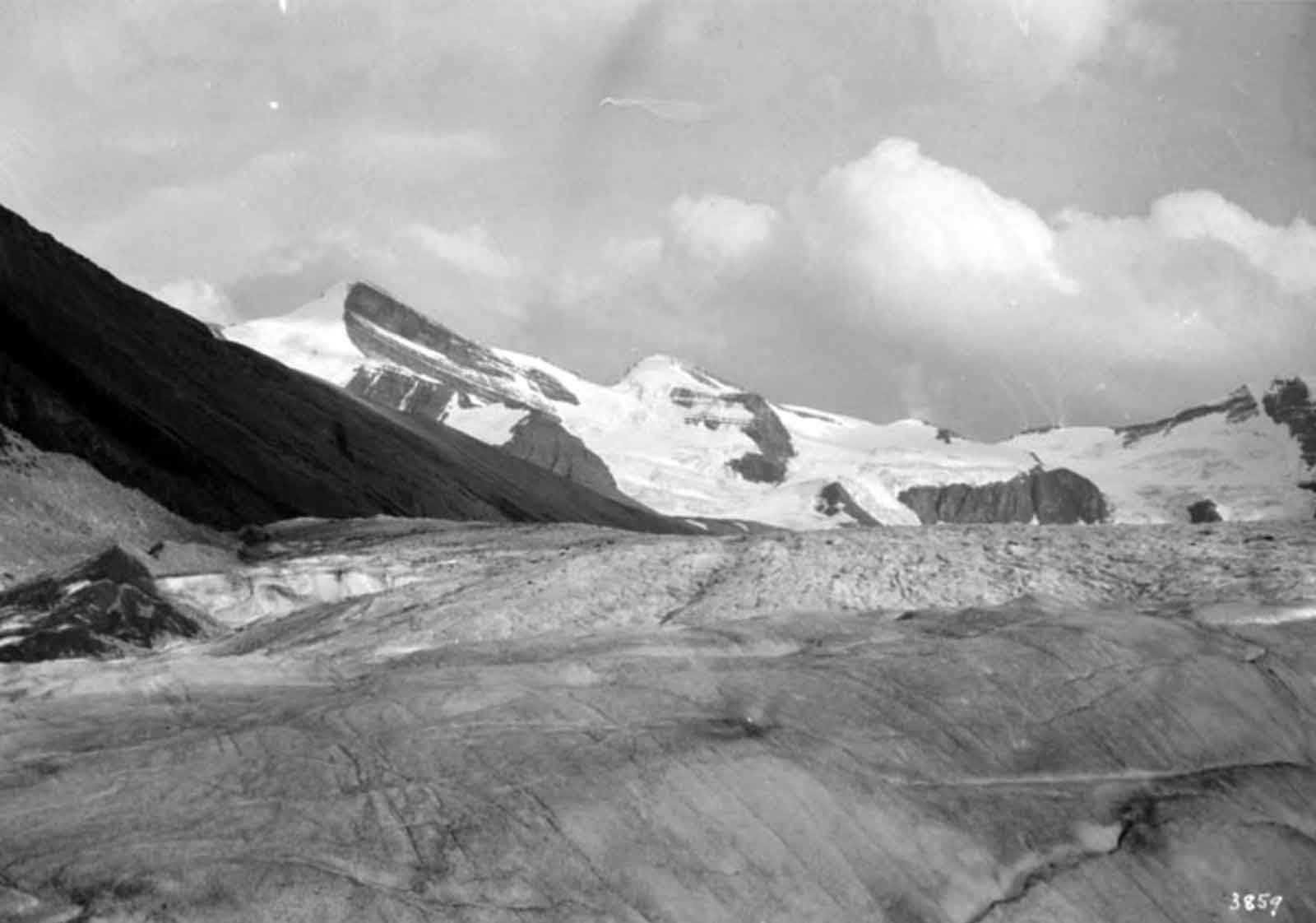 Mount Robson - Glacier looking towards Resplendent
William James Topley, 1914