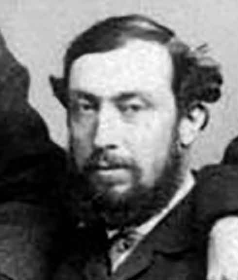 Dr. Walter Cheadle, photographed in San Francisco, 1863 (detail)