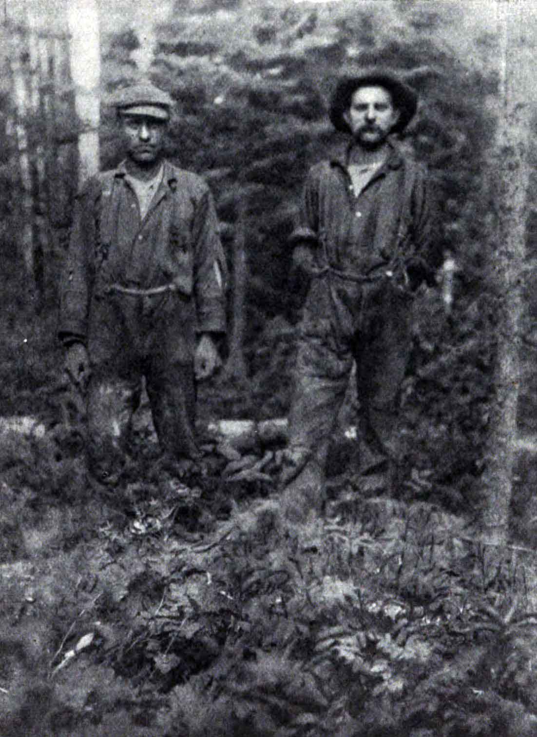The Teare Boys. Two prospectors who are known on trail and river from Edmonton to the Pacific.